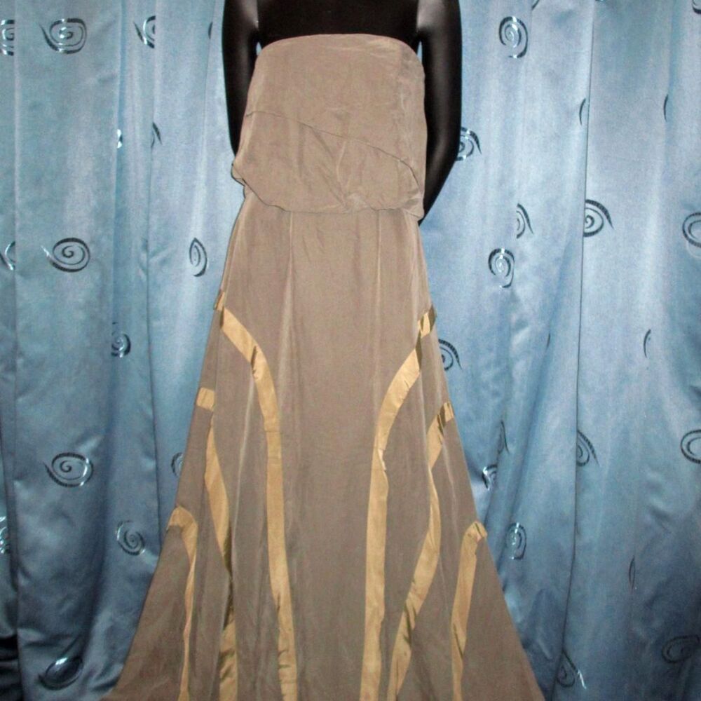 Vintage 'Sachin+ Babi' Formal Dress | Designer Evening Cocktail Maxi Dress